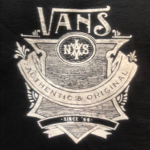‼️SOLD‼️ Vans • Women’s Crop Top T-Shirt 🖤 - Picture 4 of 4